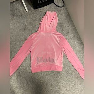 super soft playboy zip up hoodie!